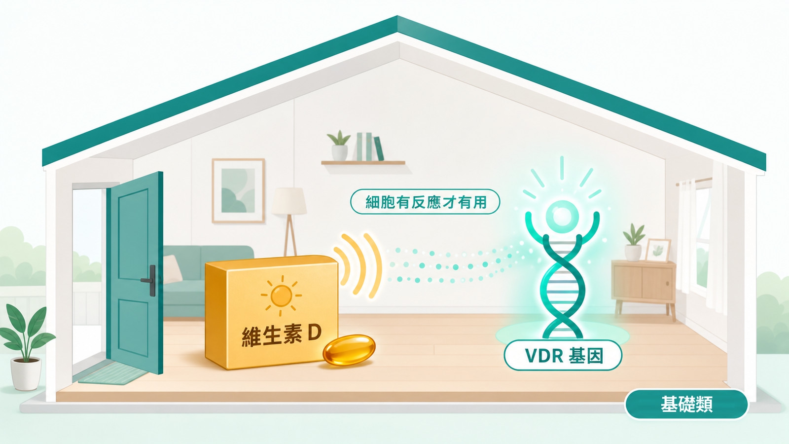 維生素D補充看基因：先看官方建議量，再看你的 VDR 體質