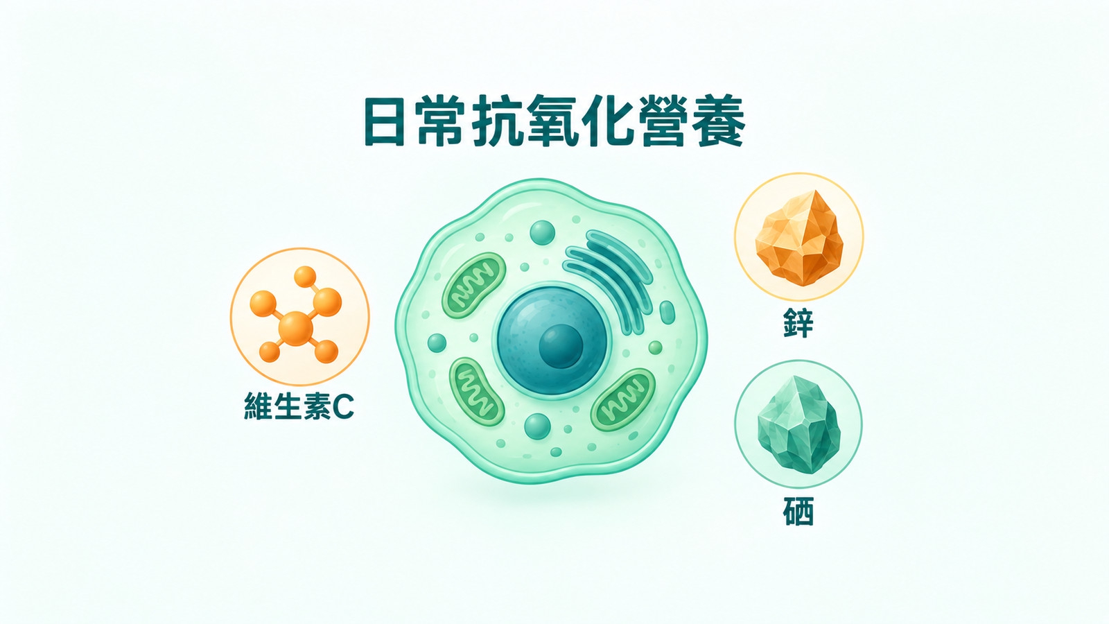抗氧化保健食品怎麼挑？先看你的基因傾向